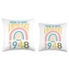 75 Birthday Making the world a better place since 1948 Throw Pillow view 3