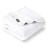 Bare Home Polar Fleece Blanket - White - Warm & Cozy - Premium Fleece - Throw for Bed, Sofa, Camping, Travel and Cold Nights - Lightweight Blanket (Twin/Twin XL, White) view 1