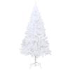 Artificial Christmas Tree with Thick Branches,Decorative Christmas Trees,Holiday Decor Trees,Thankful Tree,The Halloween Tree,for Indoor and Outdoor Use,Party Decorations, White 94.5" PVC view 1