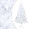 Artificial Christmas Tree with Thick Branches,Decorative Christmas Trees,Holiday Decor Trees,Thankful Tree,The Halloween Tree,for Indoor and Outdoor Use,Party Decorations, White 94.5" PVC view 2