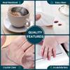39x84 Clear Vinyl Table Cover Protector 1.5mm Thick Desk Pad Protector Cover Clear Plastic Table Mat Tablecloth Protector for Wood Dining Coffee Table Office Desk Pad Chair Floor Protector Waterproof view 4