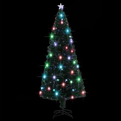 Artificial Christmas Tree with Stand/LED,Decorative Christmas Trees,Holiday Decor Trees,Thankful Tree,Light Up Tree, Change, for Indoor and Outdoor Use,Party,82.7" Fiber Optic