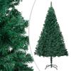 Artificial Christmas Tree with Thick Branches,Decorative Christmas Trees,Holiday Decor Trees,Thankful Tree,The Halloween Tree,for Indoor and Outdoor Use,Party Decorations, Green 94.5" PVC view 2