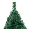 Artificial Christmas Tree with Thick Branches,Decorative Christmas Trees,Holiday Decor Trees,Thankful Tree,The Halloween Tree,for Indoor and Outdoor Use,Party Decorations, Green 94.5" PVC view 3