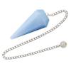 Amazing Gemstone Blue Calcite Crystal Pendulum for Divination - Certified Dowsing Crystals and Healing Stones for Chakra Balancing and Meditation - Enhance Reiki Spiritual Growth view 2