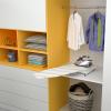Ironing Board Cabinet Pull-Out Retractable Iron Board for Sewing, Craft Room, Household, Dorm 19.6" W x 13.7" D x 4.3" H view 2