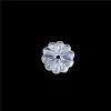 All Sizes Clear Crystal Rosettle Beads Chrysanthemum Shape Glass Chandelier Parts for Curtain DIY Decoration,16mm 200pcs view 2