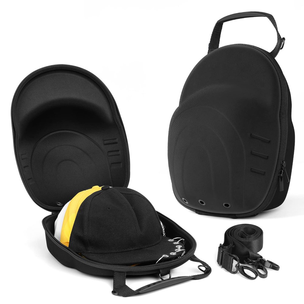 MOSLA Hat Case for Baseball Caps,Hat Carrier Case Carry On Hat Bag Backpack