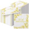 Spiareal 120 Pcs 50th Anniversary Cocktail Napkins,50th Anniversary view 1