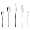 30 Piece Silverware Set for 6 Durable 18/10 Stainless Steel Flatware Sets Delicate and Fresh Cutlery Set for Kitchen Restaurant Wedding Mirror Polished Forks Spoons Knifes Tableware Utensil Set view 1