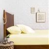 800 Thread Count 16 Inch Deep Pocket Fitted Sheet Set of 3 Pieces, Soft & 100% Egyptian Cotton, Fully Elasticized, Luxury Sheets & Pillowcases-Ivory Solid,Queen Size. view 1