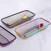 BYEGOU Kitchen Drawer Organizer, Stainless Steel Storage Container Rose Gold Metal Cabinet Storage Basket for Holding Silverware Kitchen Utensil, Pack of 2 view 2