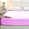 800 Thread Count 12 Inch Deep Pocket Fitted Sheet Set of 3 Pieces, Soft & 100% Egyptian Cotton, Fully Elasticized, Luxury Sheets & Pillowcases-Pink Solid,Queen Size. view 2