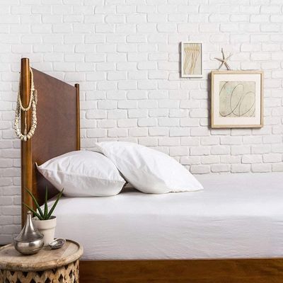 800 Thread Count 22 Inch Deep Pocket Fitted Sheet Set of 3 Pieces, Soft & 100% Egyptian Cotton, Fully Elasticized, Luxury Sheets & Pillowcases-White Solid,Twin-XL Size.