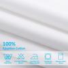 800 Thread Count 30 Inch Deep Pocket Fitted Sheet Set of 3 Pieces, Soft & 100% Egyptian Cotton, Fully Elasticized, Luxury Sheets & Pillowcases-Dark Grey Stripe,Full-XL Size. view 4