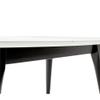 Elle Decor Clemintine Oval Coffee Table Marble Print view 3