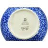 Polmedia Polish Pottery Watering Can - Blue Bounty Pattern Handmade in Boleslawiec Poland by Ceramika Artystyczna + Certificate of Authenticity view 4