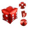 5pcs Dice Foil Balloons Decorative Cube Party Balloons for Theme Events Elegant Poker Decorations for Birthdays and Gatherings Create Memorable Photo Backgrounds view 4