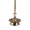 AmiLuv_Collections Ethnic Indian Design 14 Oil Wick Brass Hanging Diya Pair (Pack of 2), Antique, Standard view 4