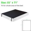 Grounding Mattress Pad for Earthing Conductive Grounding Mat with 15ft Grounding Cord Breathable Grounding Sleep Pad (55" x 71") view 4