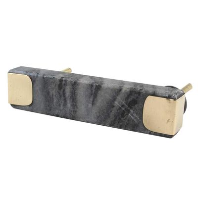 Indian Shelf 2 Piece Handmade Grey Stone Natural Drawer Handles for Dresser