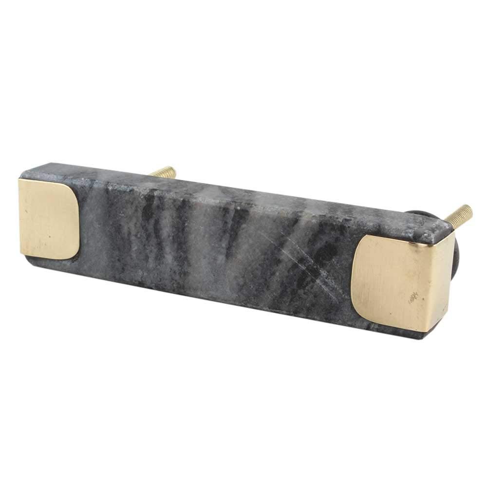 Indian Shelf 2 Piece Handmade Grey Stone Natural Drawer Handles for Dresser