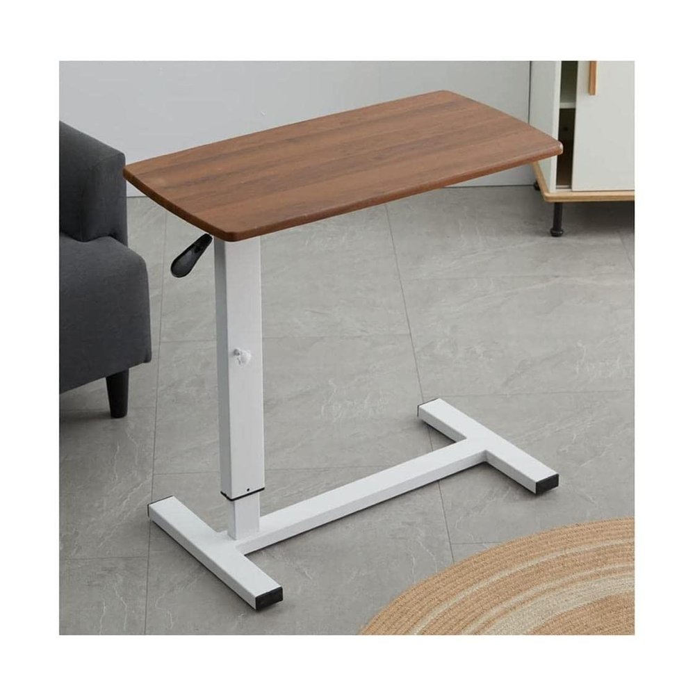 XIEAE Foldable Bed Desk Strong Load-Bearing Roller Learn Movable Desk Adjustable Bedside Laptop Bed Desk Convenient and Practical