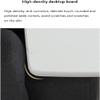 XIEAE Foldable Bed Desk Strong Load-Bearing Roller Learn Movable Desk Adjustable Bedside Laptop Bed Desk Convenient and Practical view 3
