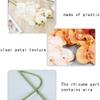 27" Artificial Phalaenopsis Flowers 6 Pcs White Perhaps Faint Yellow Artificial Orchid Flowers Stem Plants for Home Dcor view 4
