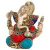 AmiLuv_Collections Ganpati Ganesha Bhagwan Statue Moorti Murti for Entrance Home Decor Diwali Decoration Pooja Ganesh Chaturthi Festival Corporate Good Luck Gift 4.5 Inch view 1