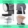 Kitchen Crop Hand Crank Grain Mill Wheat Flour Grinder, Stainless Steel Metal Burrs (The Grain Mill) view 3