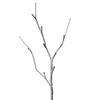 Vickerman 6' Brown Frosted Twig Tree, Warm White 3mm Wide Angle LED Lights view 2
