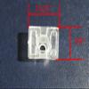 Asia Buy Plastic Bottom Rail Ladder Cord Button Plug for 25mm Venetian Blind/ Mini Blind- 5 pcs, Clear view 2