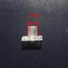 Asia Buy Plastic Bottom Rail Ladder Cord Button Plug for 25mm Venetian Blind/ Mini Blind- 5 pcs, Clear view 4