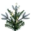 Vickerman 7.5' x 44" Frosted Douglas Fir Fir Artificial Slim Pre-Lit Christmas Tree, Warm White 3mm Low Voltage LED Wide Angle Lights. view 4