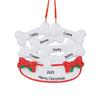 3D Six Bones Christmas Ornament 2025 - Personalized Dog Bones in Bowl Ornaments for Christmas Tree - Custom Dog Ornaments for Xmas Tree - Unique Xmas Gifts for Dogs - Gifts for Dogs Lovers & Pets view 1