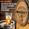 Personalized 5 Gallon Oak Whiskey Aging Barrel (20 Liter) with Wood Stand, Bung & Spigot - Age Cocktails, Bourbon, Rum, Tequila, Beer, Wine and More! Custom Engraved Mini 20L Whiskey Barrels (B258) view 2