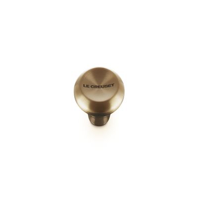 Le Creuset Signature Medium Knob, Light Gold