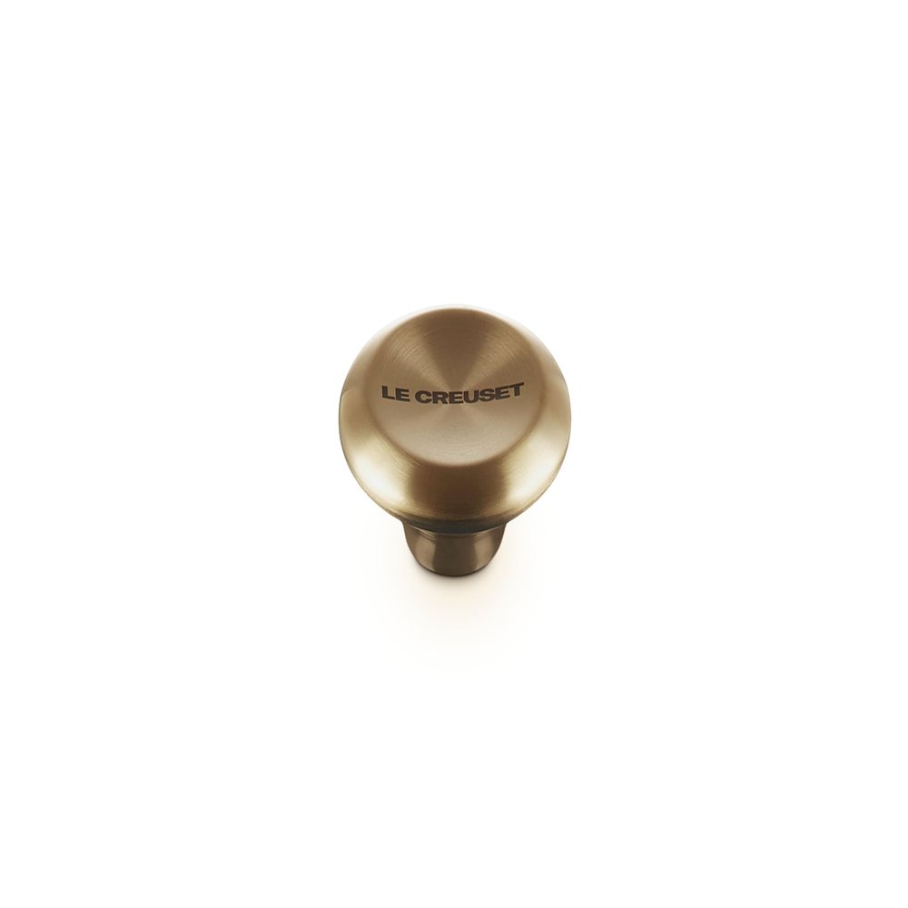 Le Creuset Signature Medium Knob, Light Gold