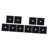 10 Pcs Gas Stove Burner Covers Stove Mat Electric Stove Burner Covers Stove Cover for Gas Stove Gas Stove Cover and Protector Gas Burner Non Stick Kitchen Appliances view 2