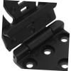 DOITOOL 2pcs K-waist Clip Multifunctional Back Clamp for Outdoor Gear Belt Clip for Hunting and Camping - Design Easy Attachment for Black view 2