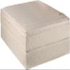DS Solutions USA Comfort Pedic (Eurotop) PillowTop Firm Twin Size Mattress & Low 5" Height Box Spring with Mattress Cover Protector Included - Plush Knit Cover, Fully Assembled, Orthopedic view 1