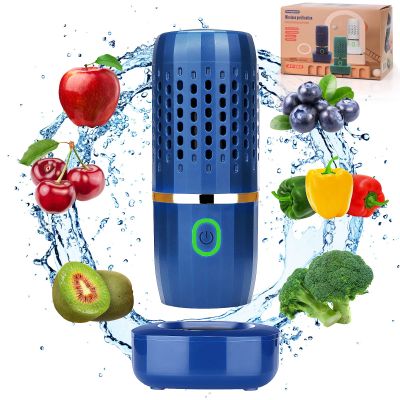 Capsule Fruit and Vegetable Purifier - Portable Fruit and Vegetable Washing Machine, Fruit Cleaner Device with OH-ion Purification Technology for Cleaning Fruit,Vegetable,Rice