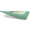 Fabricom Box Spring Cover Queen Size - 100% Egyptian Cotton 1000 TC, Wrap Around 4 Sides Bed Skirt for Hotel & Home, Fits Box Springs up to 24 - Queen, Mint view 2