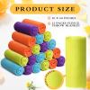 24 Packs Fleece Throw Blanket Soft Warm Lightweight Fleece Blanket Cozy Throw Bulk for Bed Couch Sofa Home Office Wedding Gifts Suitable for Seasons, 50 x 60 Inches(Bright Color) view 2