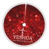 Christmas Tree Skirt with Tassel Yeshua Jesus Christian Xmas Halloween New Year Party Decor Tree Skirt 48" view 1