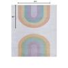 Well Woven Kids Collection Rainbow Watercolor Multicolor 5' x 7' Area Rug view 2