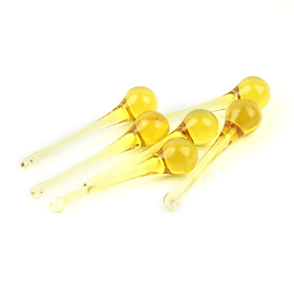 16X60MM/20X80MM Yellow Raindrops Crystal Chandelier Parts Lamp Glass Hanging Pendants Crystal Beads Curtain Accessories,16x60mm 14pcs