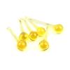 16X60MM/20X80MM Yellow Raindrops Crystal Chandelier Parts Lamp Glass Hanging Pendants Crystal Beads Curtain Accessories,16x60mm 14pcs view 2