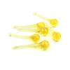 16X60MM/20X80MM Yellow Raindrops Crystal Chandelier Parts Lamp Glass Hanging Pendants Crystal Beads Curtain Accessories,16x60mm 14pcs view 3